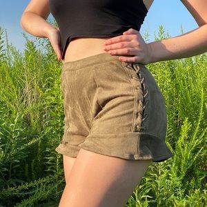 Super fun soft green shorts